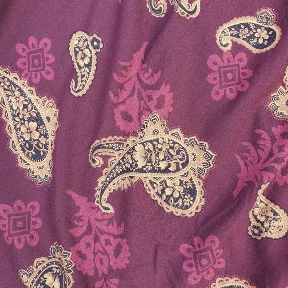 Worthington Vintage Paisley Skirt Dark Academia Whimsygoth Witchcore Boho - Picture 3 of 3